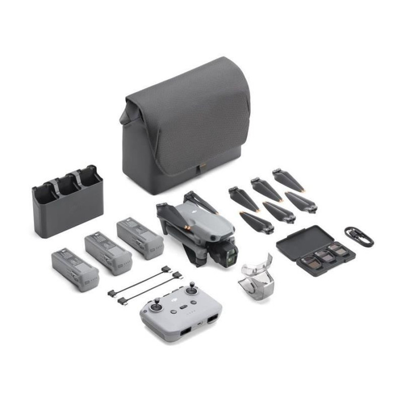 Drone - DJI - Air 3S Fly More Combo (- DJI - RC-N3) - Dual CMOS 1 and