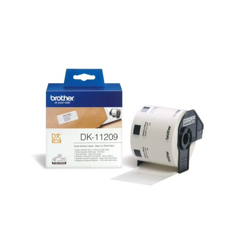 BROTHER Paper Ribbon P-TOUCH DK-11209 - 29X62mm