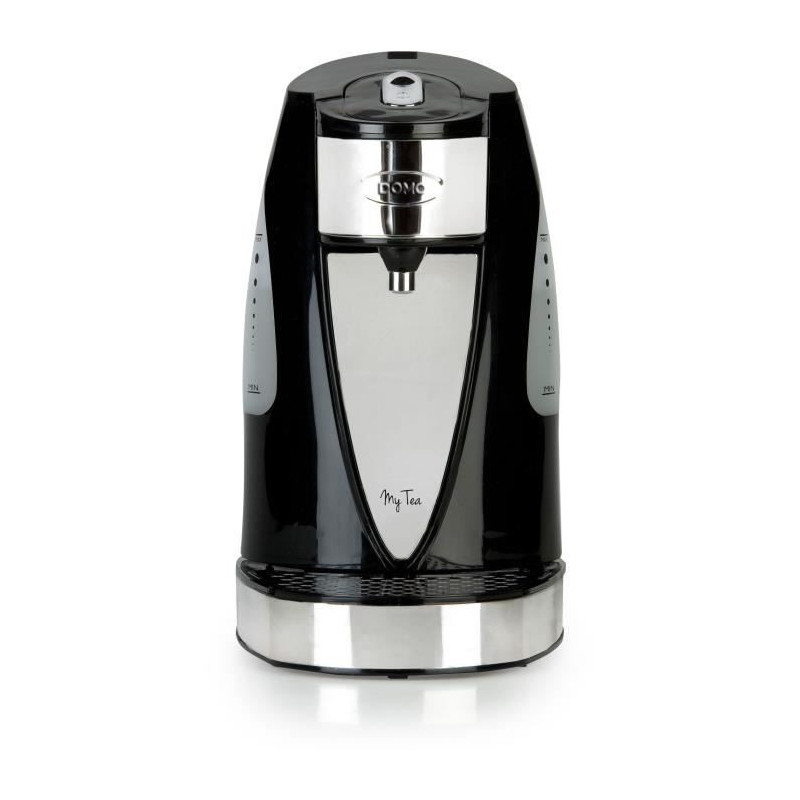 DOMO DO482WK Hot water fountain - 1.5L - 3000W - Black / Stainless ste