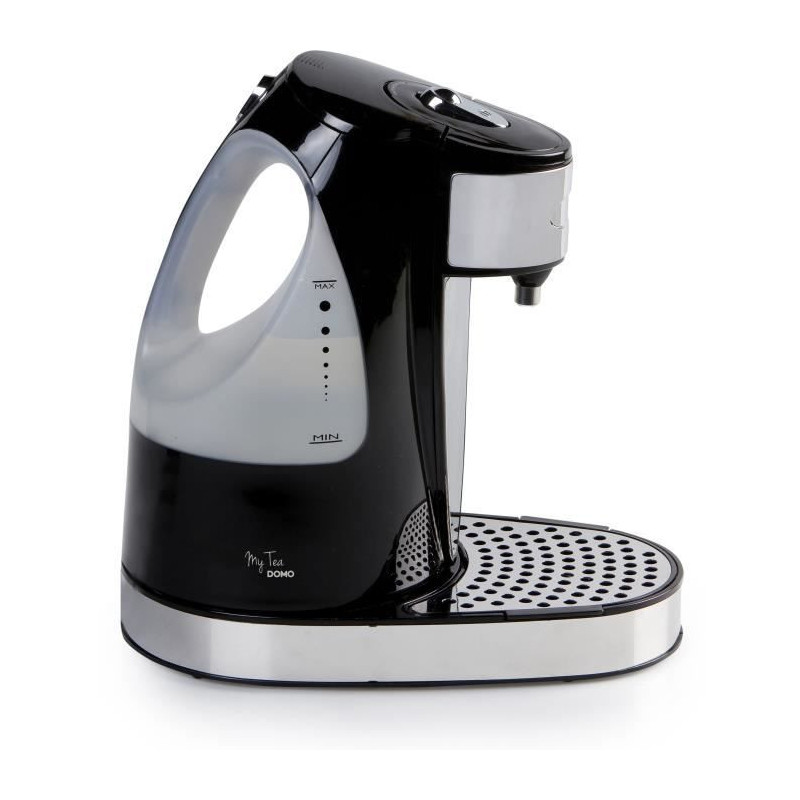 DOMO DO482WK Hot water fountain - 1.5L - 3000W - Black / Stainless ste