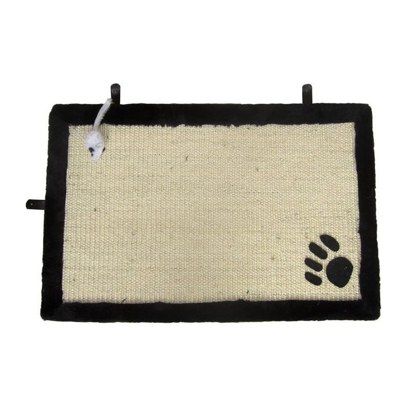 AIME Scratching pad with hanging toy - 35 x 55 cm - for cat