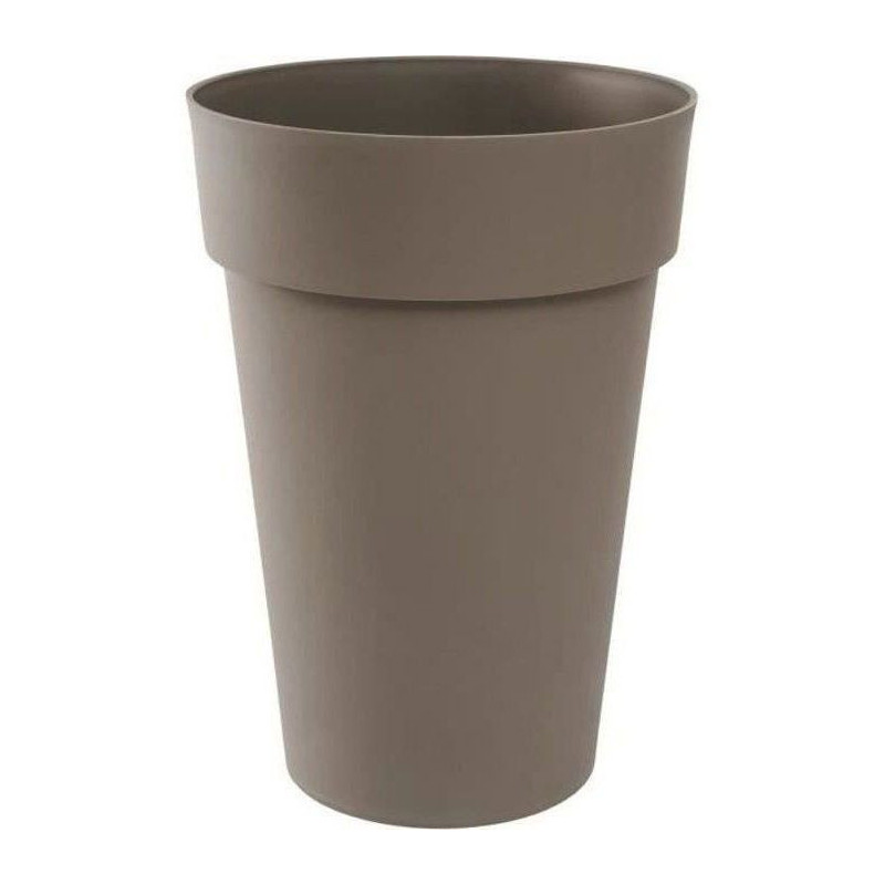 EDA Pot/Tuscan Vase High - Ø 46 x H 65 cm - 67 L - Taupe