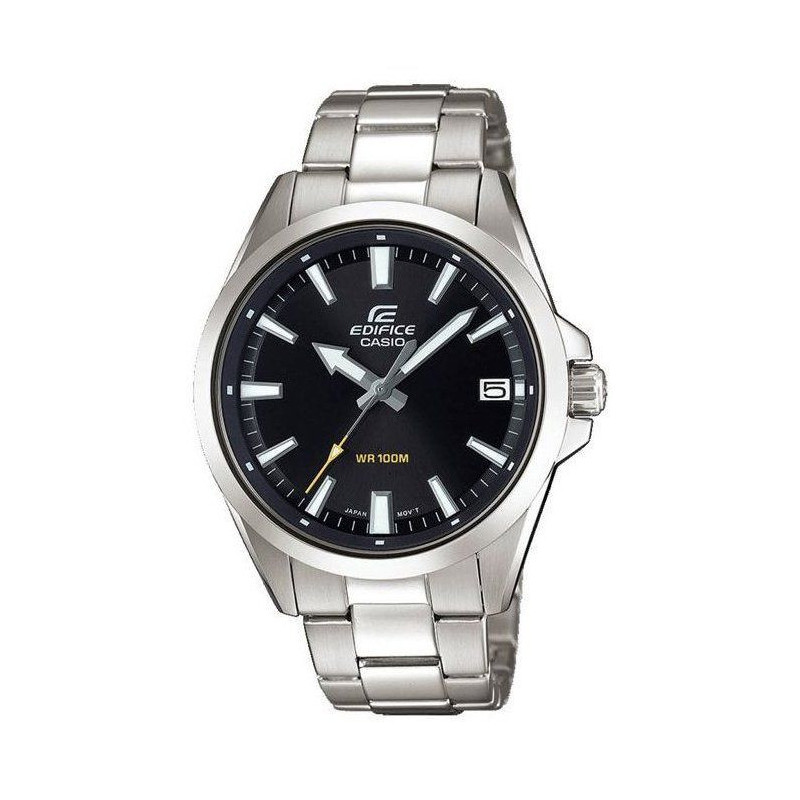 CASIO EDIFICE Stainless Steel Watch - Grey - Quartz - Mineral Glass -