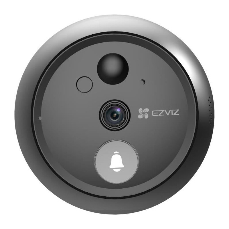 Connected peephole - EZVIZ - HP4 - Wi-Fi 4.3 screen - 2MP - Integrated