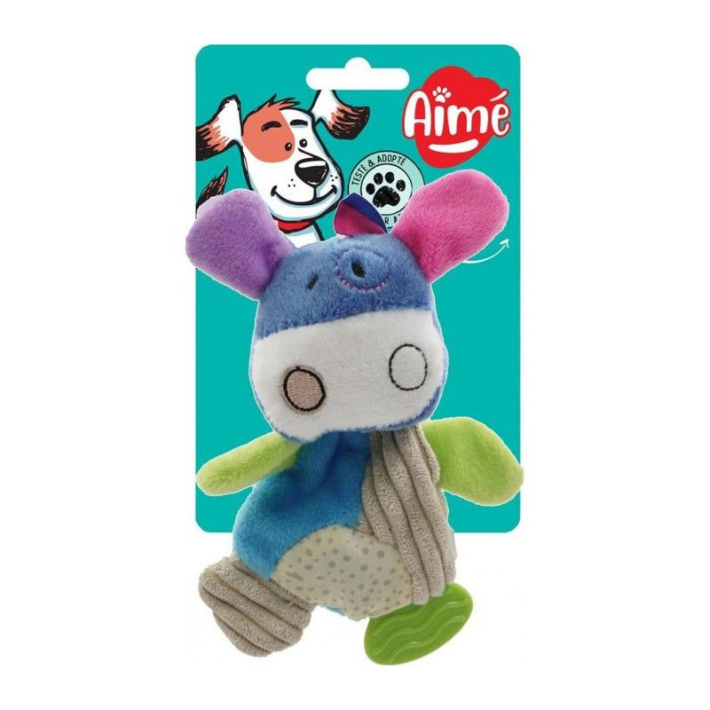 Love mini cow plush toy - for dogs