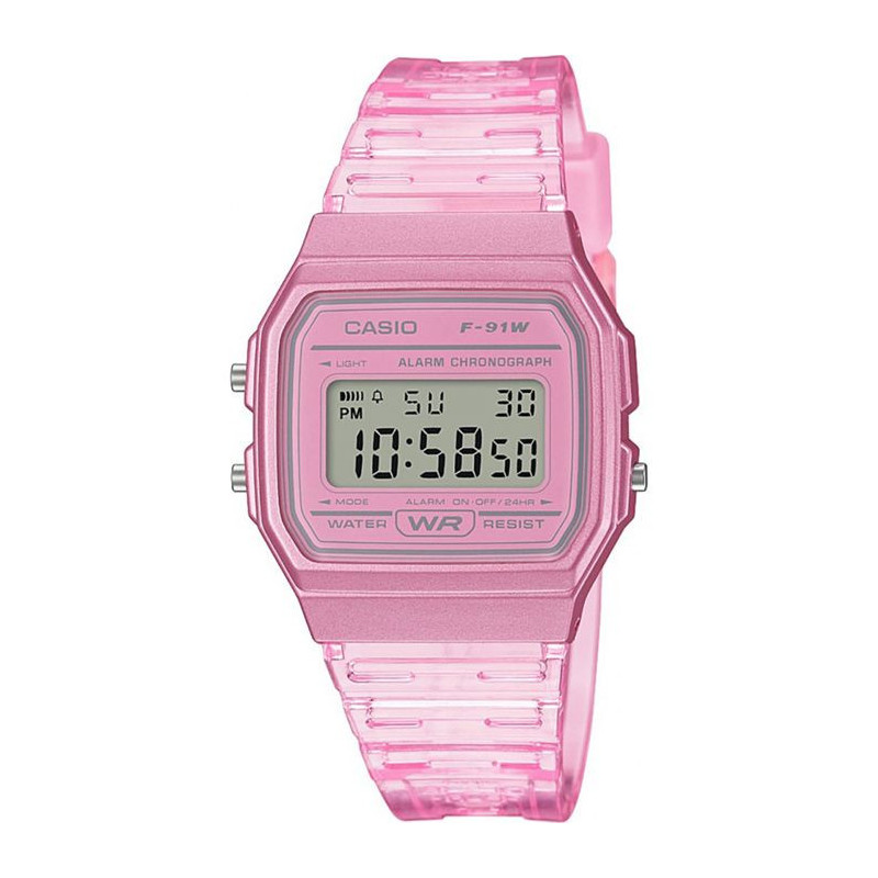 CASIO Collection Watch F-91WS-4EF chrono, alarm, auto calendar