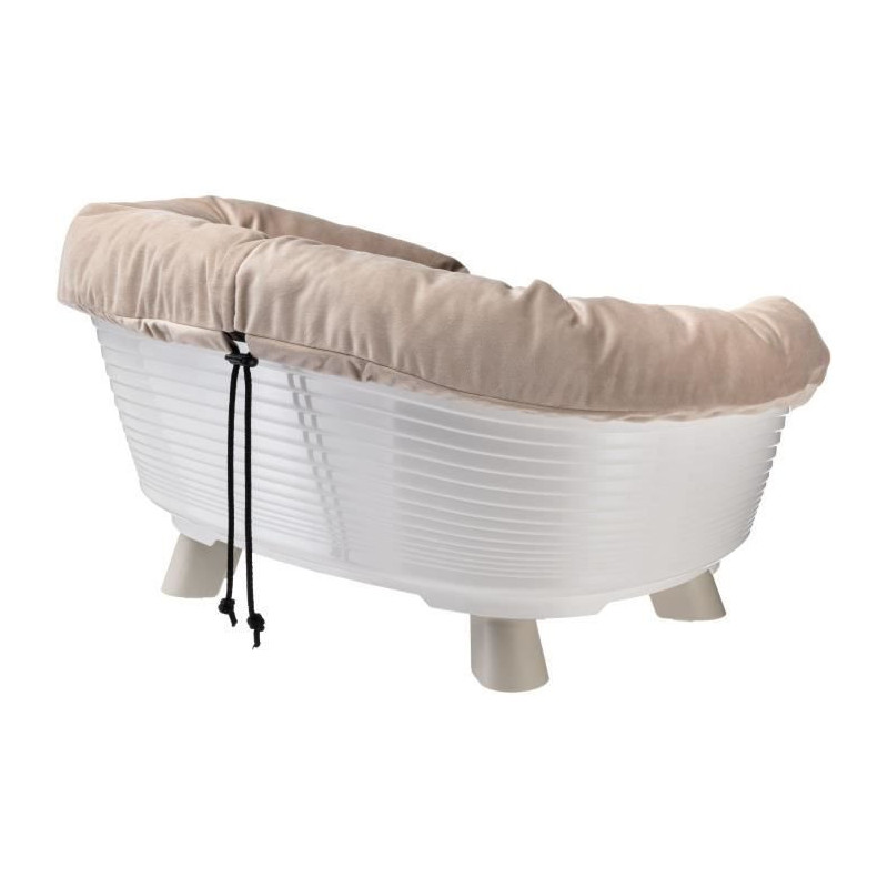 Basket - FERPLAST - SOFA THRONE 4 - With cushion - White