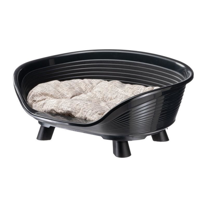 Basket - FERPLAST - THRONE 4 - With relax cushion - Black
