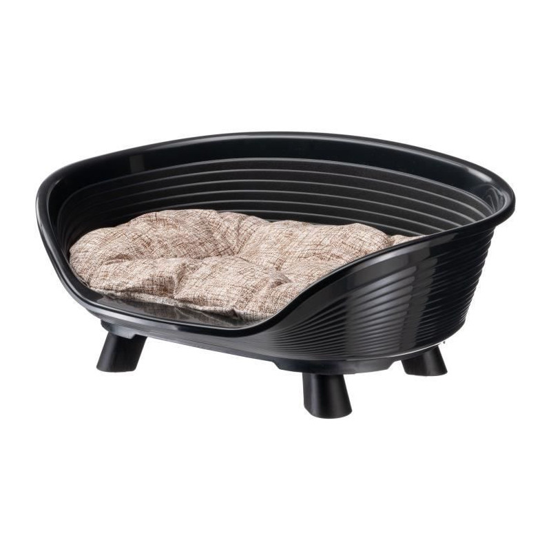 Basket - FERPLAST - THRONE 4 - With relax cushion - Black