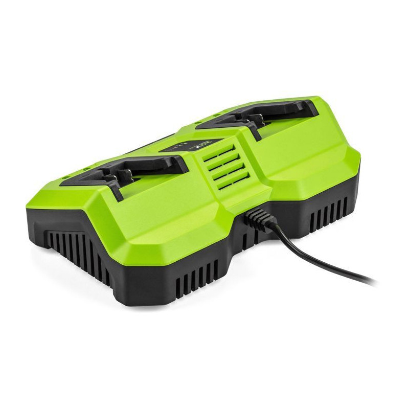 Double charger - FIELDMANN - For 20V batteries - Charge 2Ah in 60 min