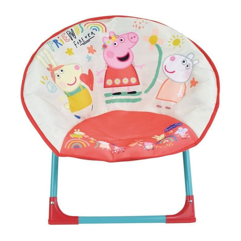 FUN HOUSE Peppa Pig Moon seat - Foldable - H.47 x W.54 x D.42 cm - For