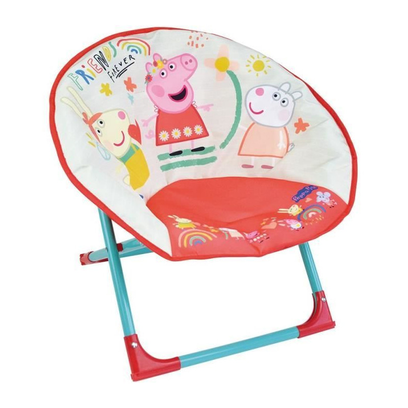 FUN HOUSE Peppa Pig Moon seat - Foldable - H.47 x W.54 x D.42 cm - For