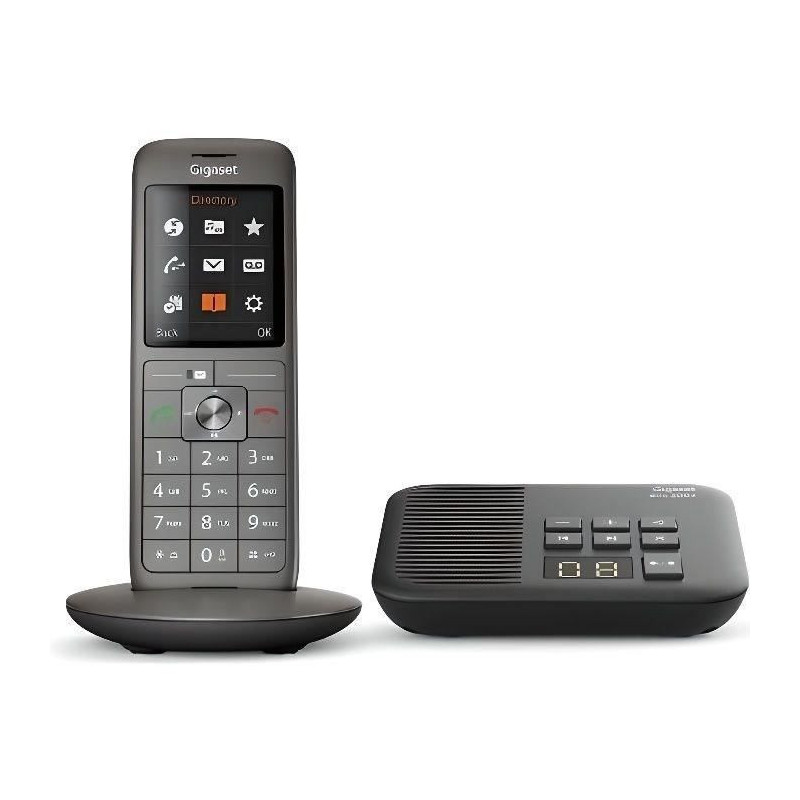 GIGASET Landline Telephone CL 660 A Anthracite
