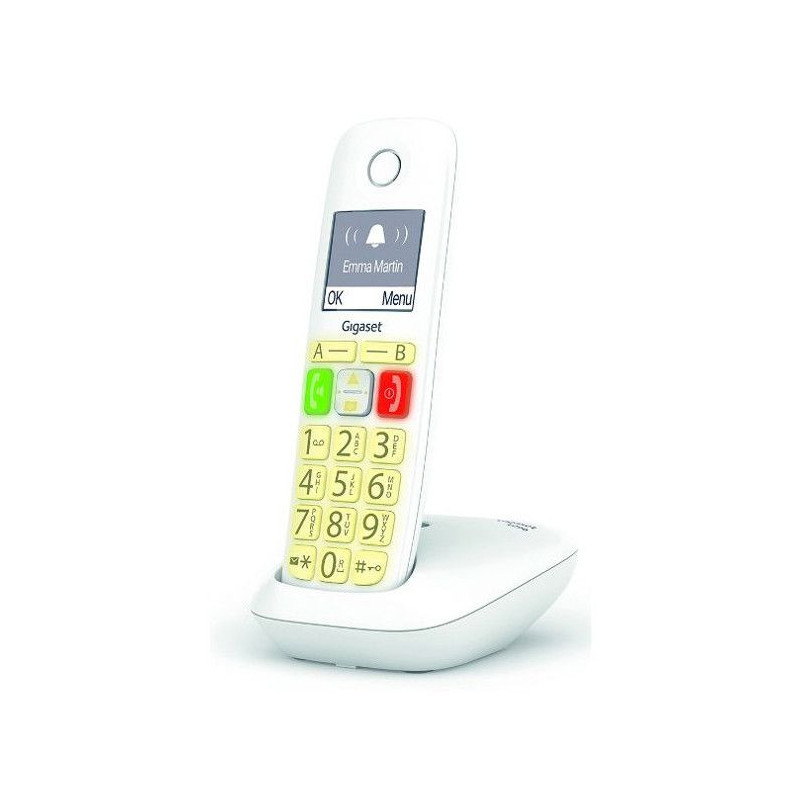 GIGASET Landline Telephone E290 White