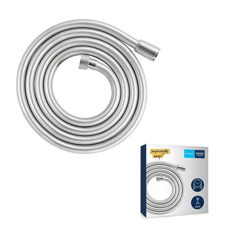 Shower hose - GROHE VitalioFlex 27507001 - 2m - Anti-kink - Anti-twist