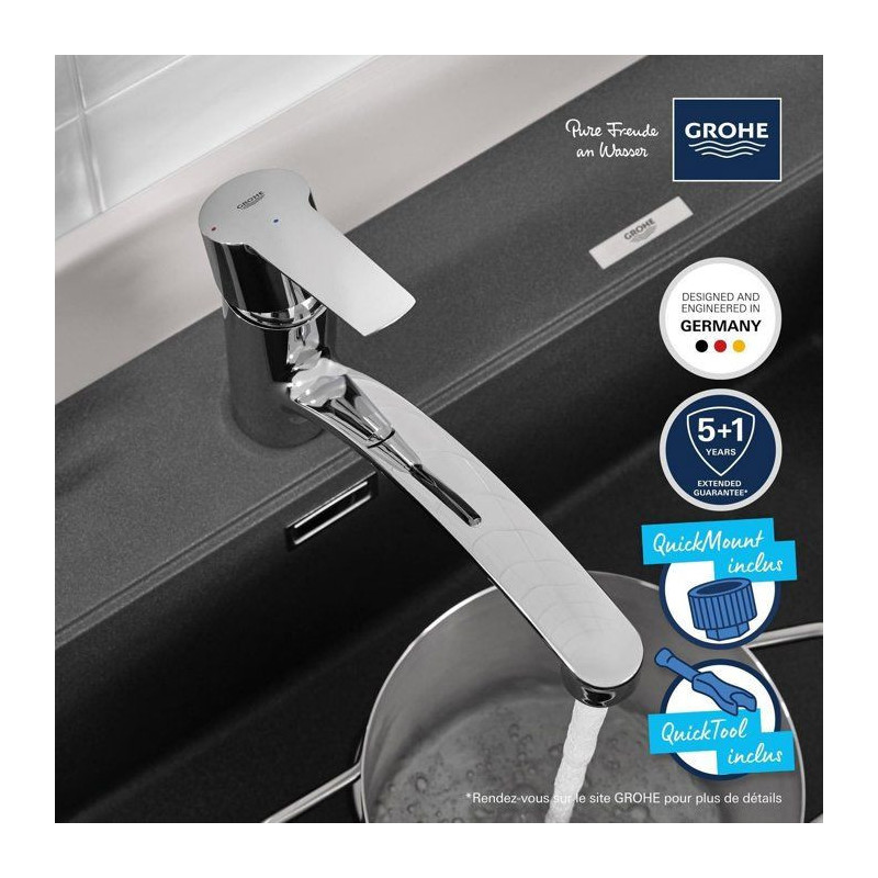 GROHE - Single lever sink mixer