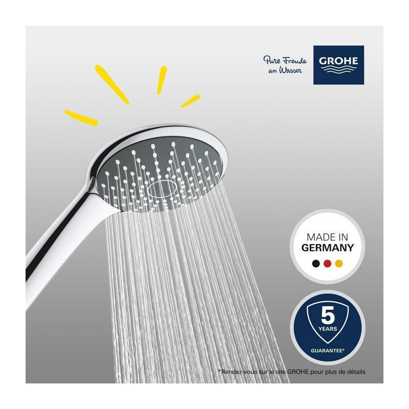Grohe shower 1 jet vitulio joy 110 chrome 27315000