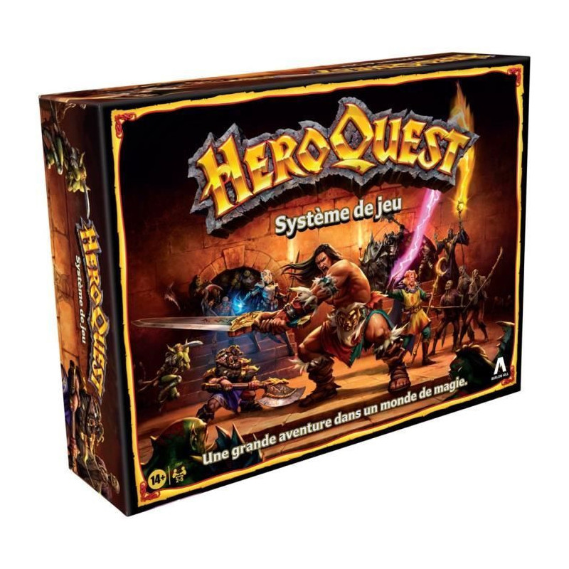 Heroquest game system - Fantastic adventure game Dungeon Styles - Boar