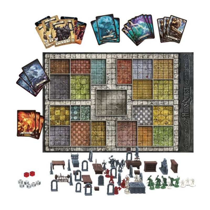 Heroquest game system - Fantastic adventure game Dungeon Styles - Boar
