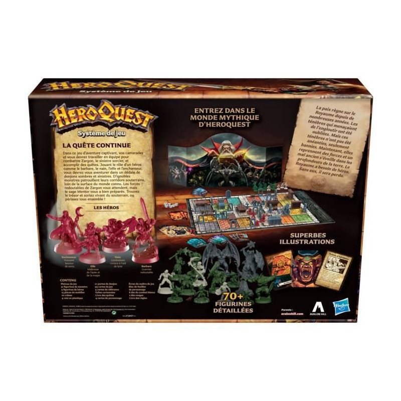 Heroquest game system - Fantastic adventure game Dungeon Styles - Boar