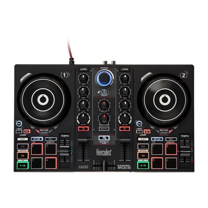 HERCULES DJLEARNING KIT MK2 - All-in-one DJ kit to learn to mix - Soft