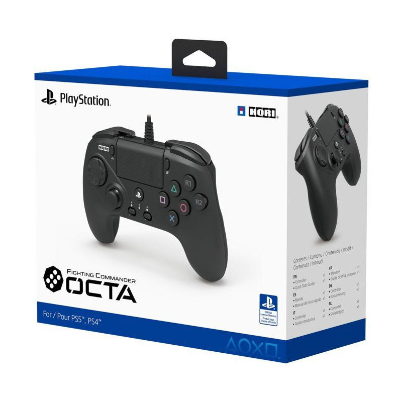 Wired Fighting Commander Hori-Accessory-PS5 Controller