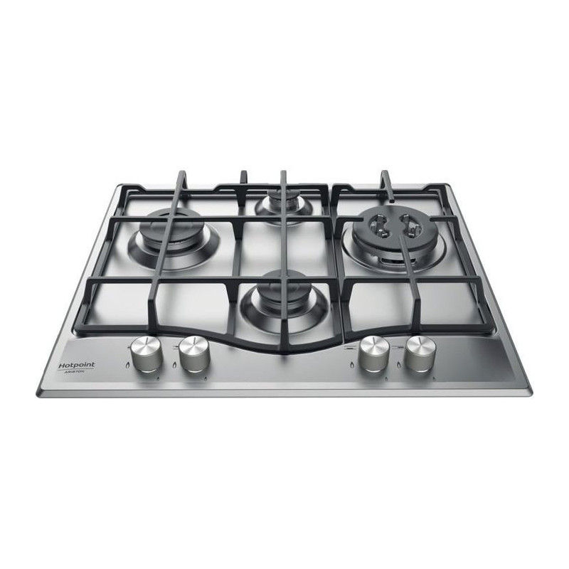 HOTPOINT PNN 641 IX - Gas hob - 4 burners - 8850 W - L 60 x D51 cm - S