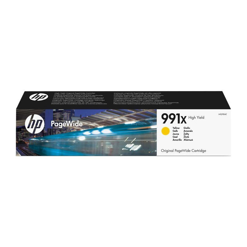Ink Cartridge - HP - 991X - 182 ml - Yellow - High Yield - Original