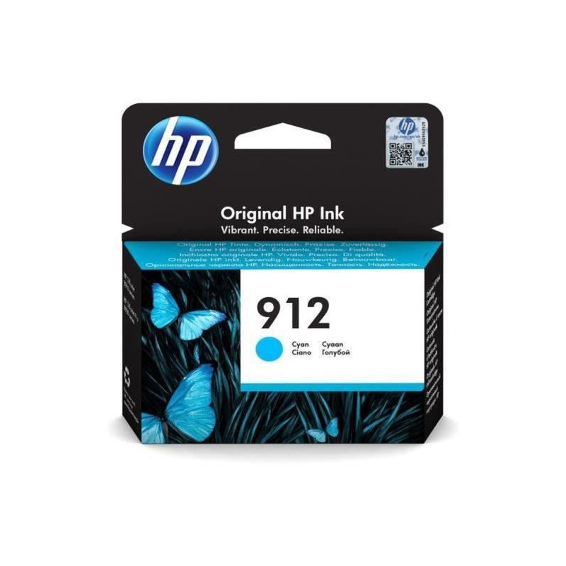 HP Inkjet cartridge 912 - Cyan - Inkjet - 315 pages