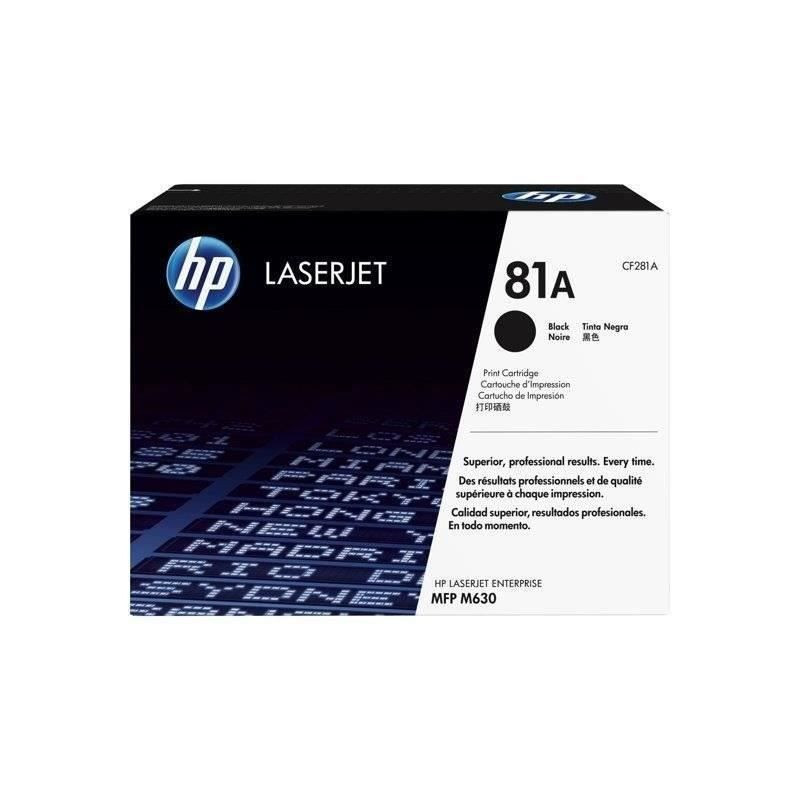 Original HP 81A (CF281A) Black Toner Cartridge for HP LaserJet Enterpr