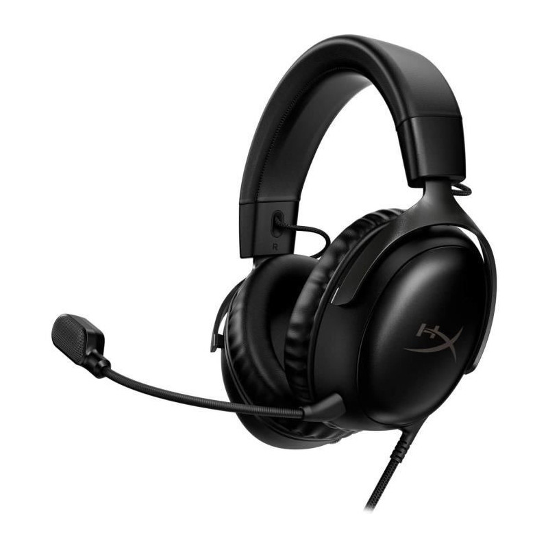 HyperX Cloud III Wired Gaming Headset - for PC & Console - Black