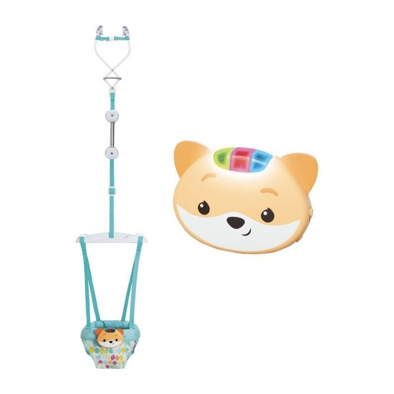 Door jumper - INFANTINO - 303117 - 2 in 1 Fox - Sounds and lights