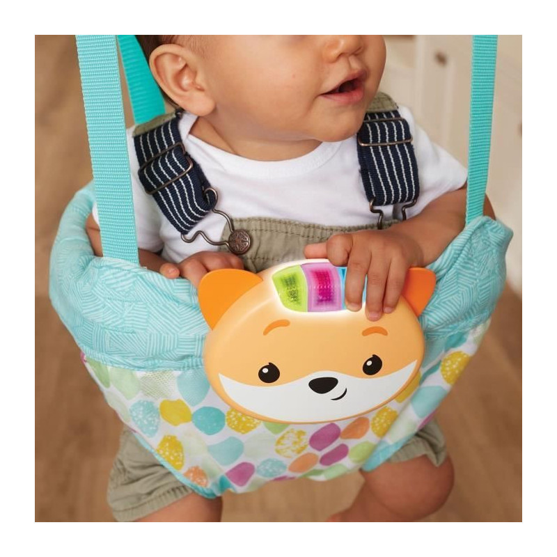 Door jumper - INFANTINO - 303117 - 2 in 1 Fox - Sounds and lights