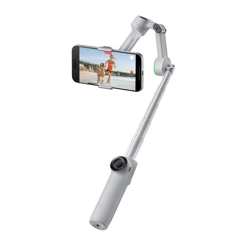 Gimbal - INSTA360 - Flow 2 Pro - Gray - Apple DockKit compatible - 3-a