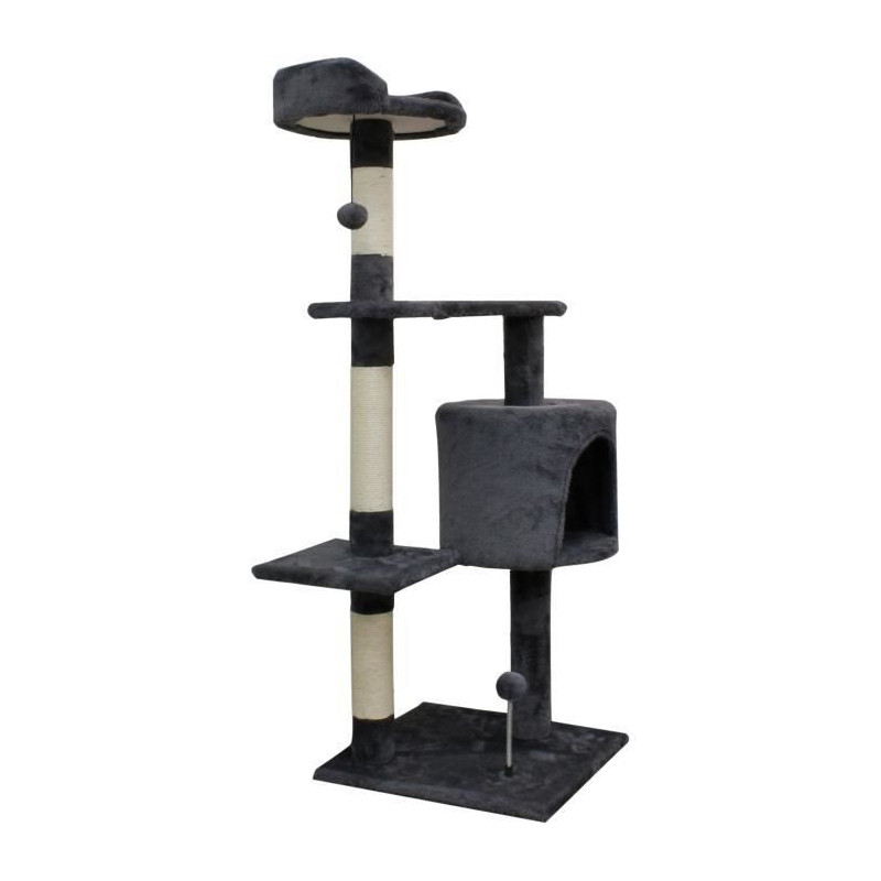 Jasper cat tree - 40 x 40 x 114 cm - gray