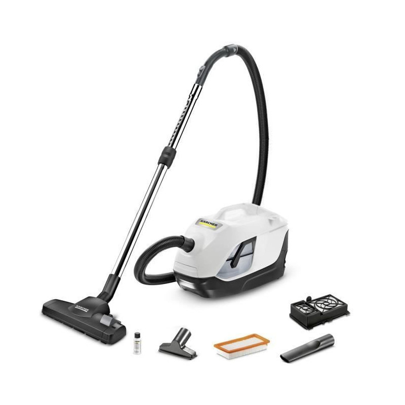 Bagless vacuum cleaner with water filtration DS 6 - white
