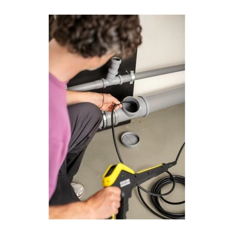 7.5 m drain unblocker + nozzle set - KARCHER