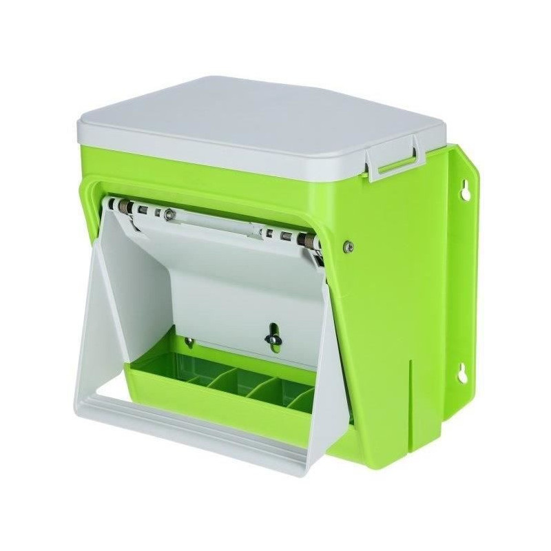Automatic feeder - KERBL - SmartCoop - Protective flap - 7.5 kg - Gree
