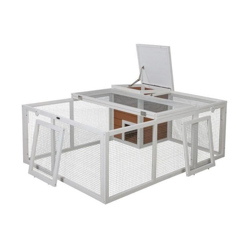 Outdoor enclosure for small animals - KERBL - 132 x 102 x 59 cm - Inte