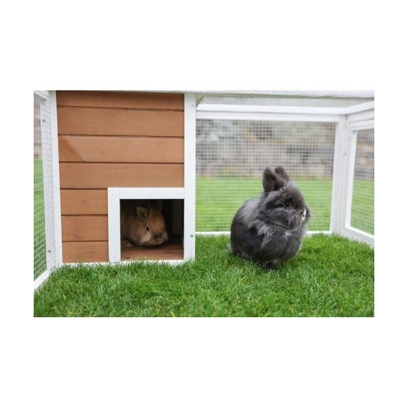 Outdoor enclosure for small animals - KERBL - 132 x 102 x 59 cm - Inte