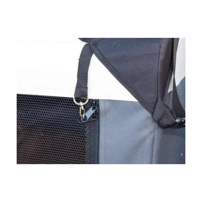 Transport box - KERBL - Journey - 81 x 58 x 58 cm - Gray / Beige