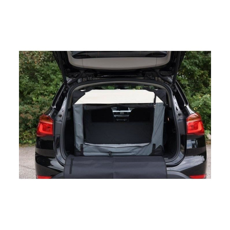 Transport box - KERBL - Journey - 81 x 58 x 58 cm - Gray / Beige