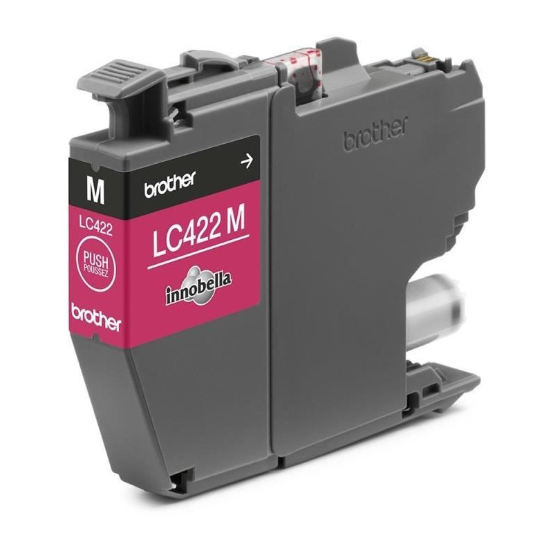 Cartridge LC422M - BROTHER - Magenta - 550 p - For Business Smart MFC-