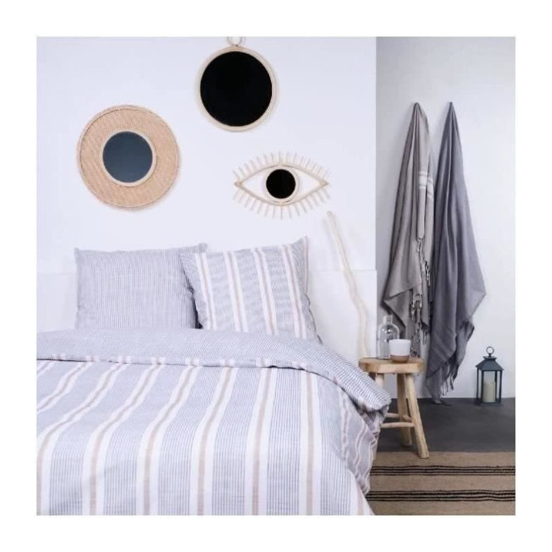 Bed set - TODAY KARGO - 220x240 cm - 2 people - Cotton printed rushed