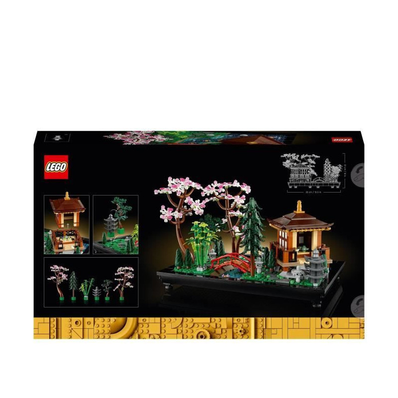 LEGO Icons 10315 The Peaceful Garden, Zen Botanical Gardening Kit for
