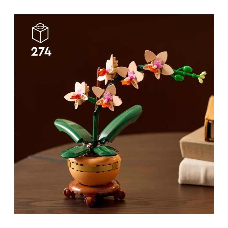 LEGO Botany 10343 Orchid Miniature - Artificial Flowers - Gift Idea fo