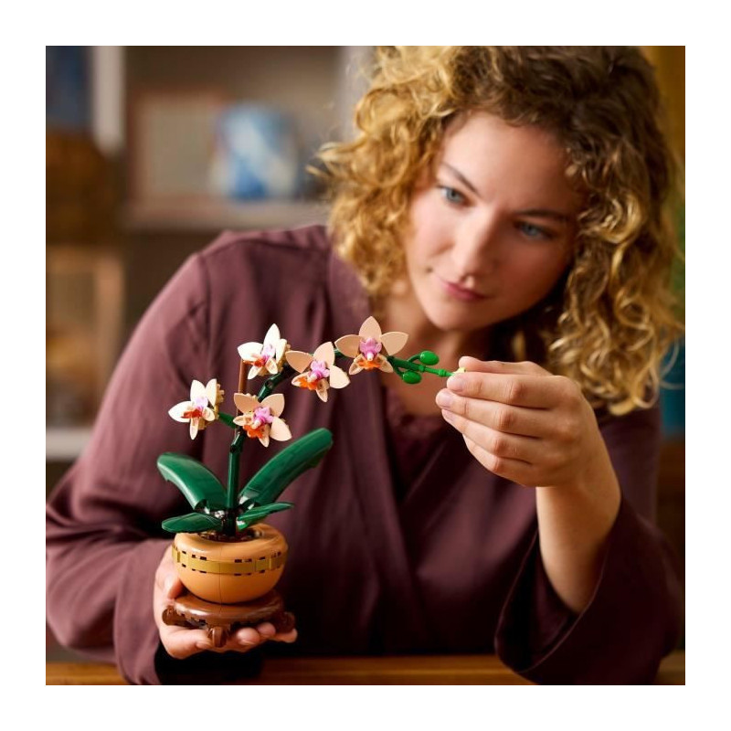 LEGO Botany 10343 Orchid Miniature - Artificial Flowers - Gift Idea fo