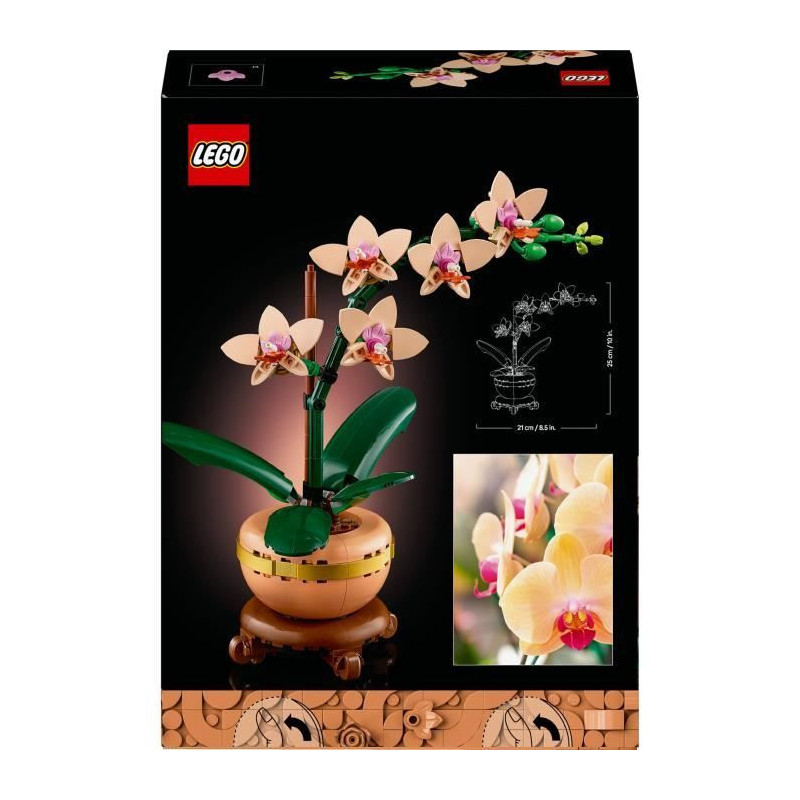 LEGO Botany 10343 Orchid Miniature - Artificial Flowers - Gift Idea fo