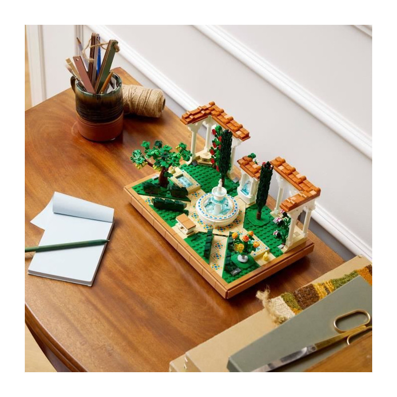 LEGO Icons 10359 Andalusian Garden Gift for Adults Who Love Gardening