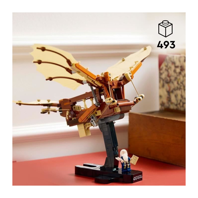 LEGO Icons 10363 Leonardo da Vinci's Flying Machine - Decoration for a